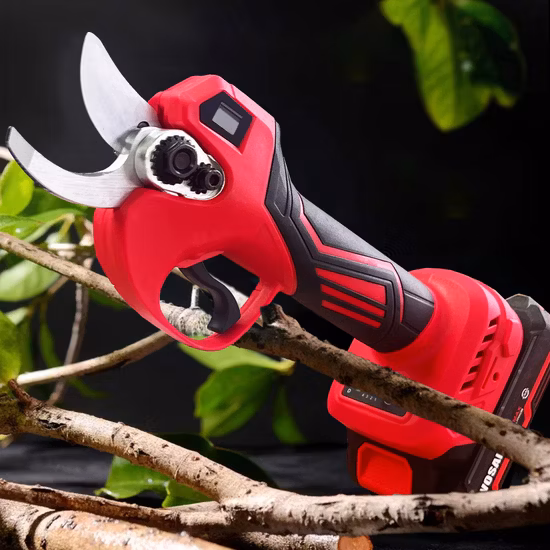 Gdago Sécateur sans fil, sécateur électrique classique, outils de jardinage avec diamètre de coupe de 25 mm pour haie, arbre, fruit, buisson, verger (PS01)