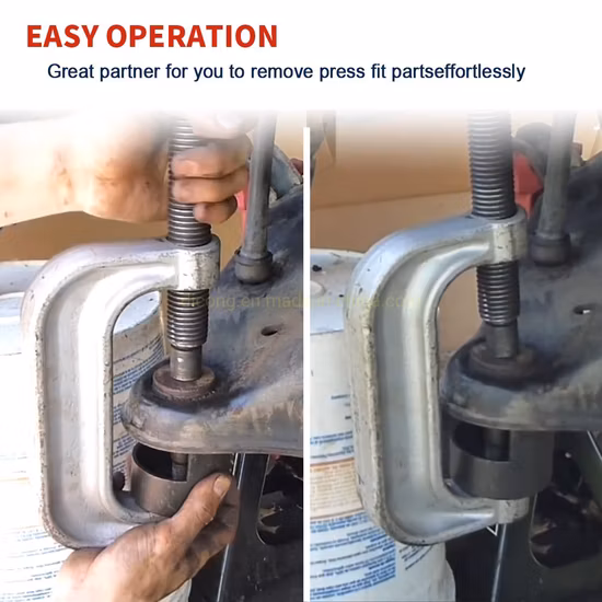 Viktec Master Adaptateur Kit de service de rotule de réparation automobile, outil de retrait de rotule pour le retrait et le montage (VT01017)